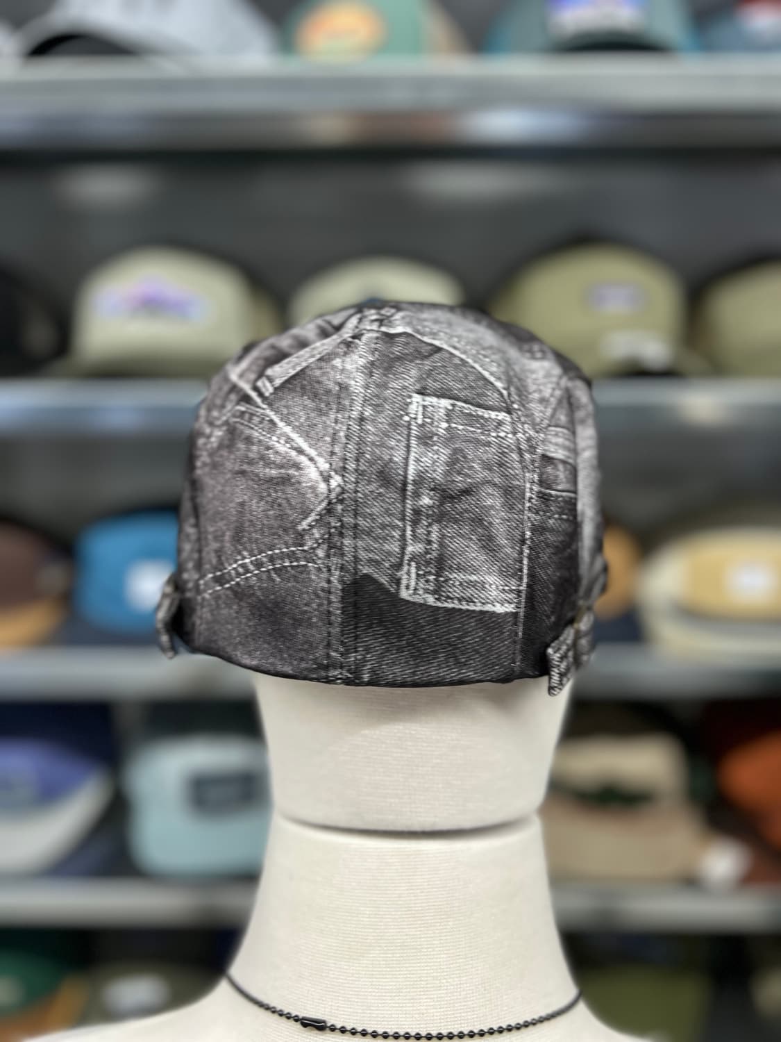 데님 스타일 헌팅캡 상품이미지7