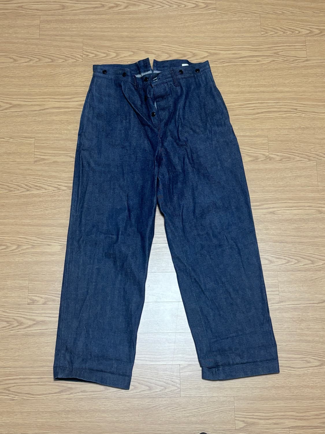 코모리 데님 오버팬츠 2사이즈 상품이미지1