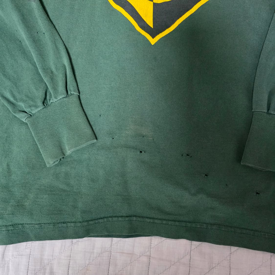 [XL] 90s 머신헤드 빈티지 밴드티 그린 롱슬리브 상품이미지4