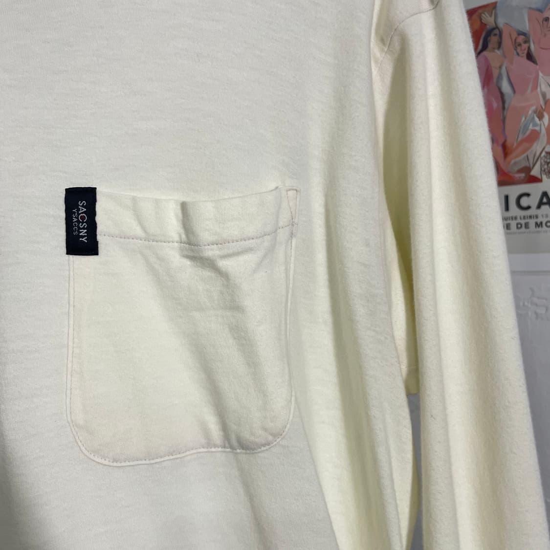 요지야마모토 삭스니이작 포켓 롱슬리브 상품이미지5