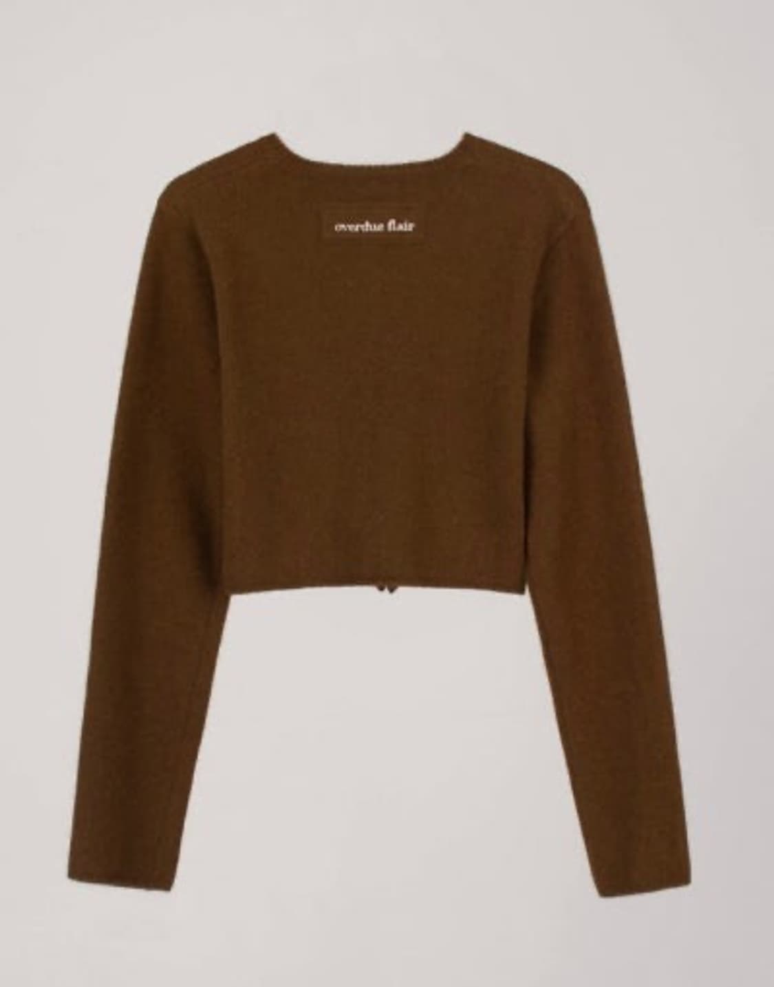 오버듀플레어 라쿤 미니 가디건 상품이미지2