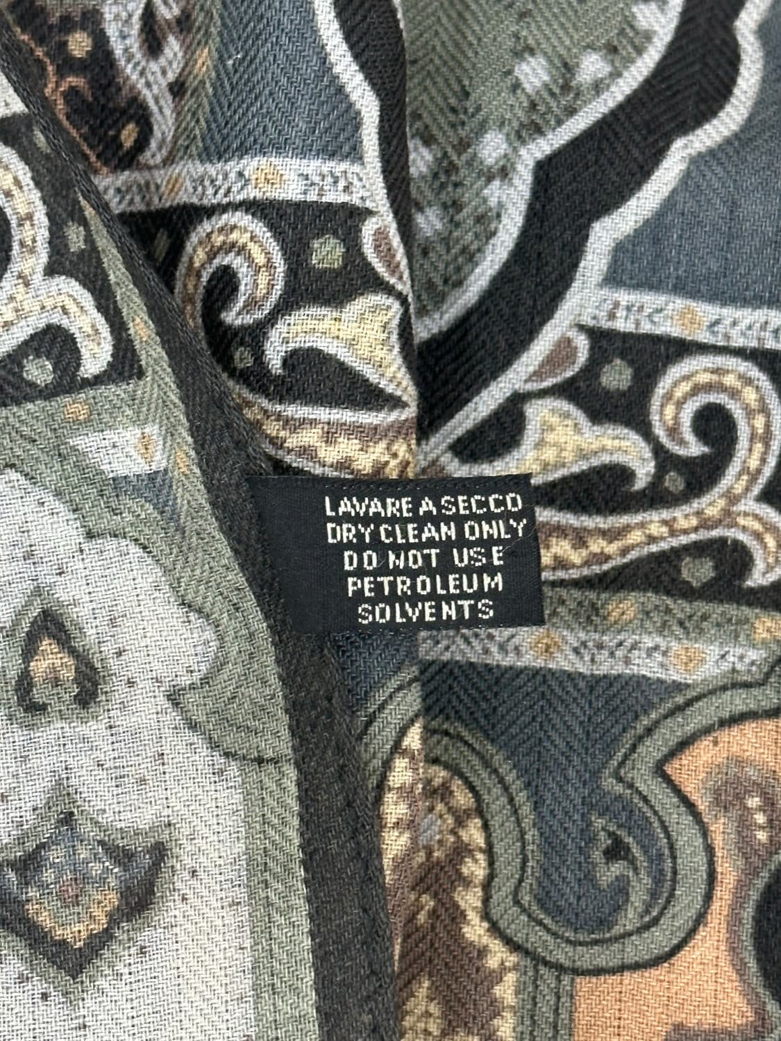 에트로 울 실크 머플러 상품이미지7