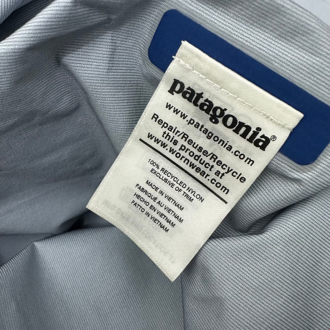 파타고니아 스톰 레이서 바람막이 자켓 블루 M 상품이미지10