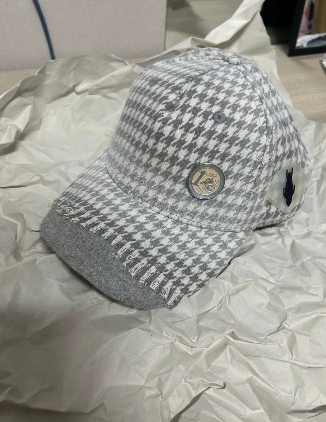 cannnone old money cap !! 상품이미지4