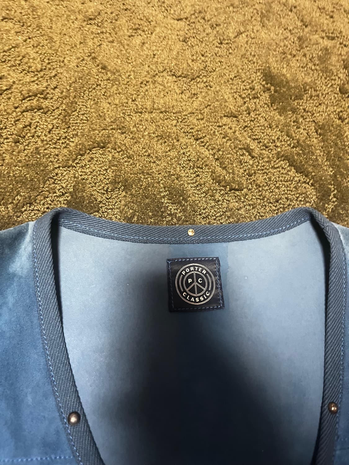 L) 포터클래식 스웨이드 베스트 블루 상품이미지2