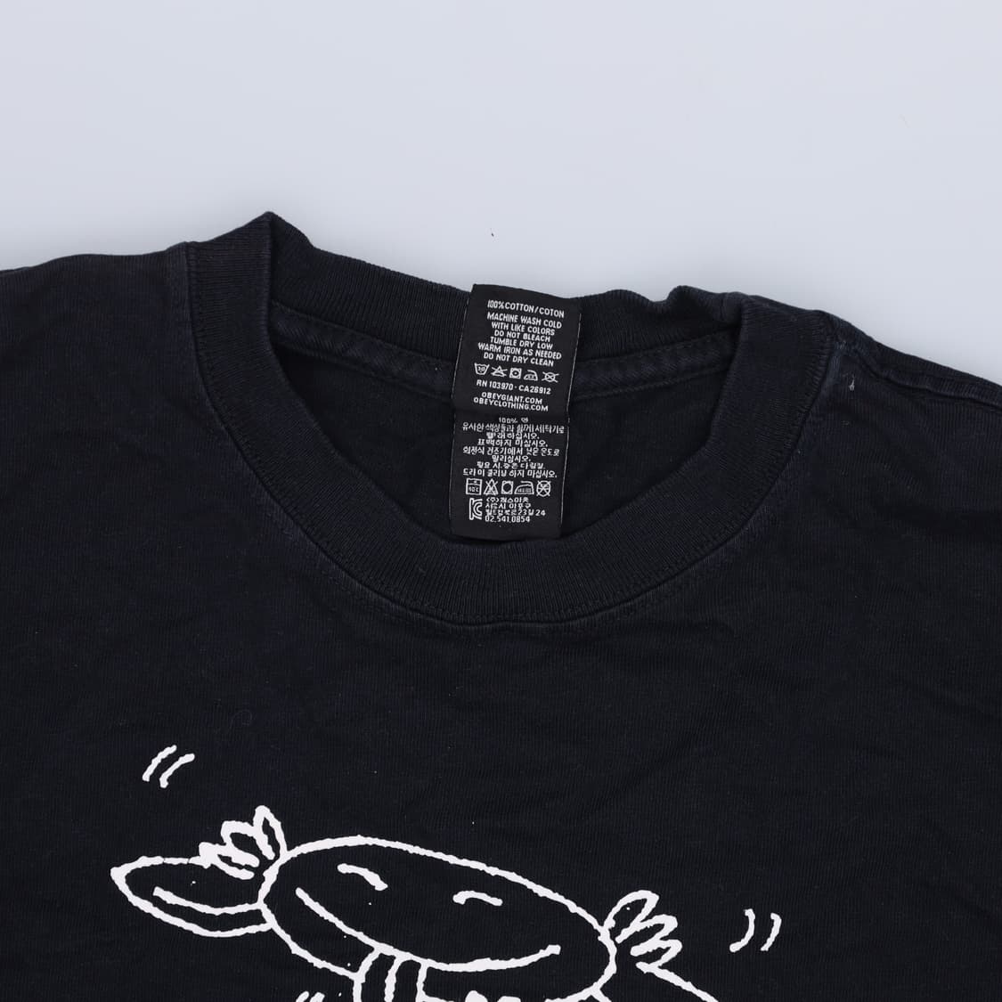 M 오베이 프린팅 반팔티 0320H1 상품이미지4