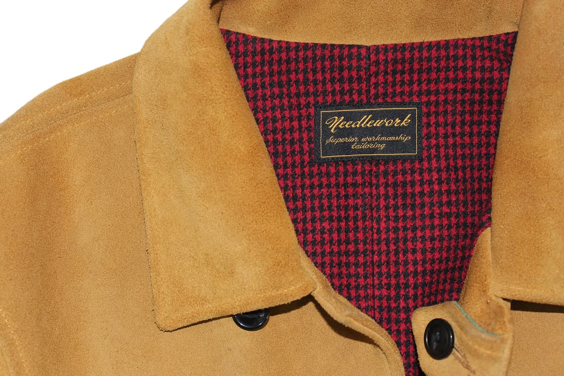 NEEDLEWORK 니들워크 블라인드파일즈 스웨이드 카코트 상품이미지3