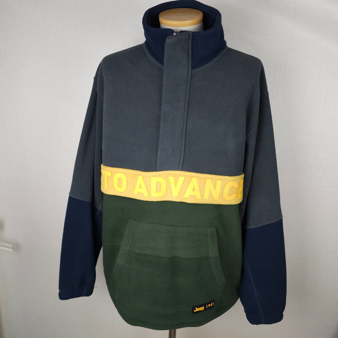 지프 후리스 반집업티 남자110사이즈  상품이미지1