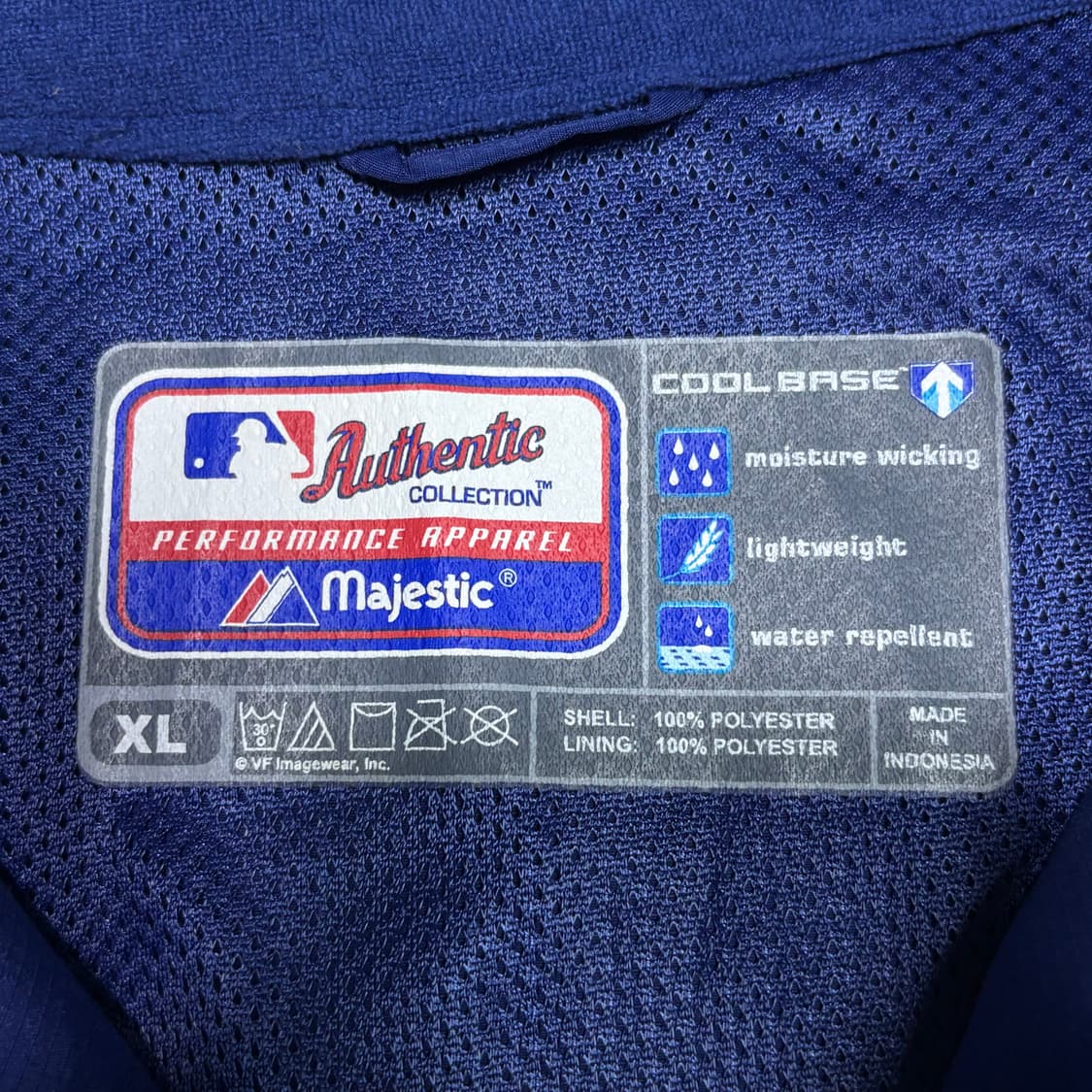 Majestic LADodgers Authentic Windbreaker 상품이미지8