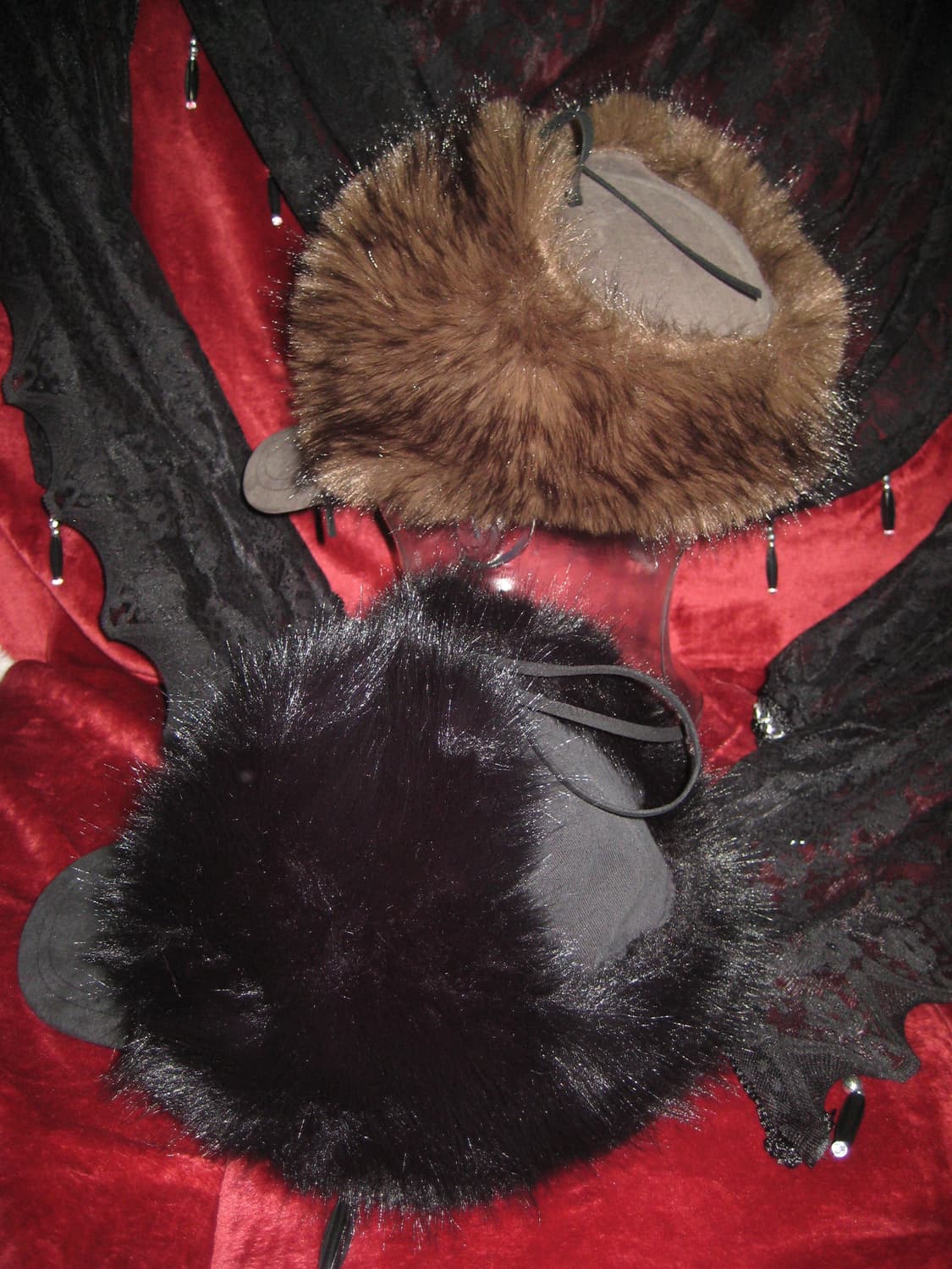 레터링 퍼 이어플랩 캡 모자  상품이미지5