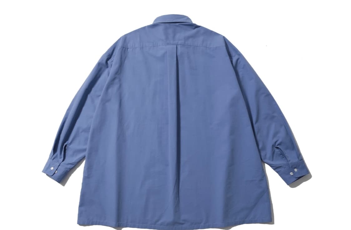 앵글런 셔츠 Pullover Side-Slit Shirt - Blue
  상품이미지4