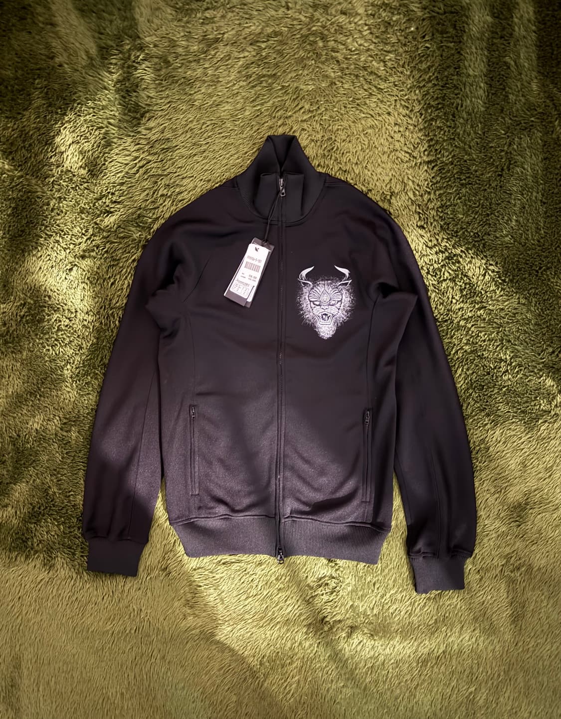 Y-3 요지 야마모토 뉴질랜드 올블랙스 투웨이 트랙 자켓 상품이미지1