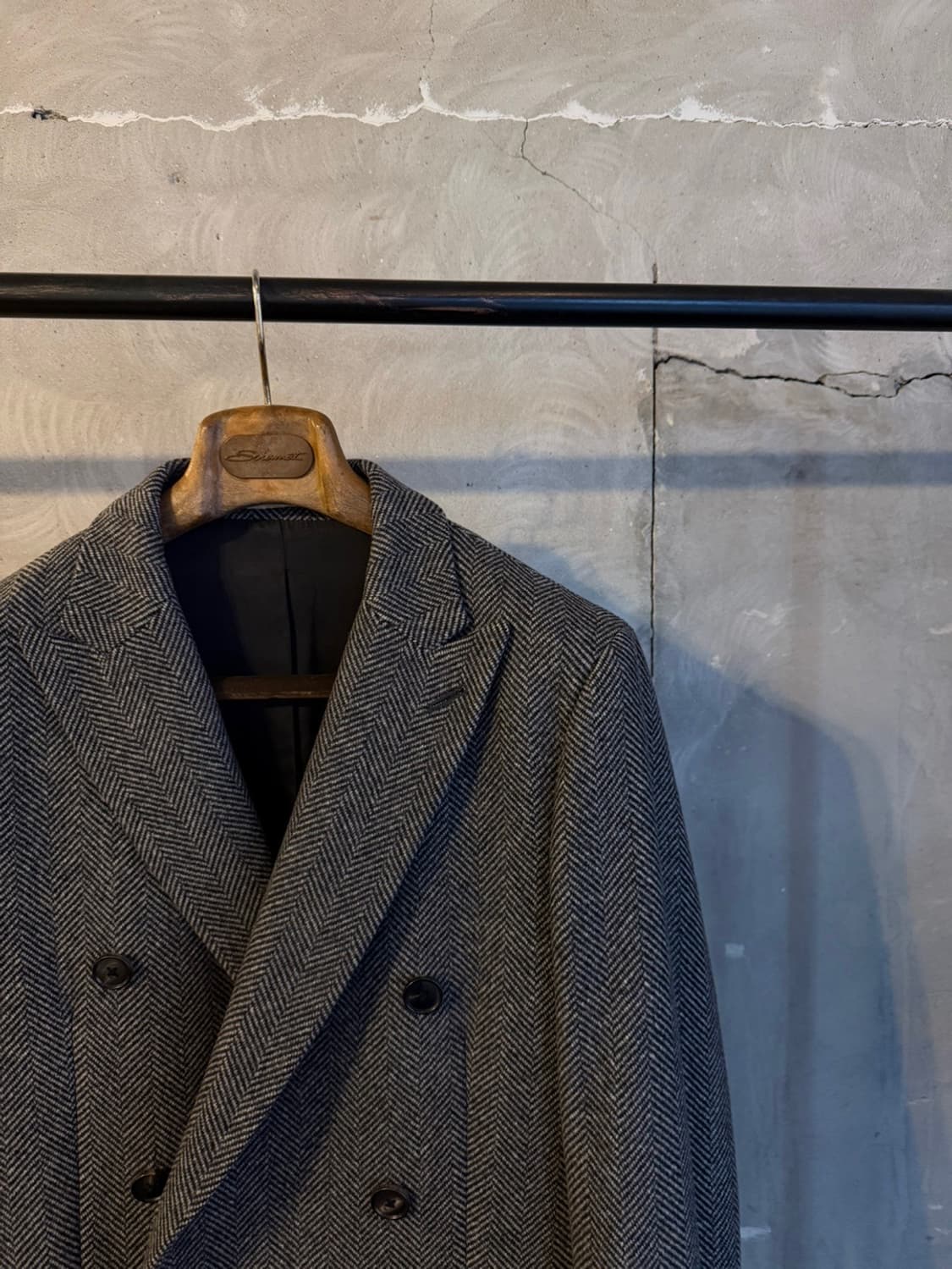 클럽모나코 더블 브레스티드 코트 100 상품이미지3