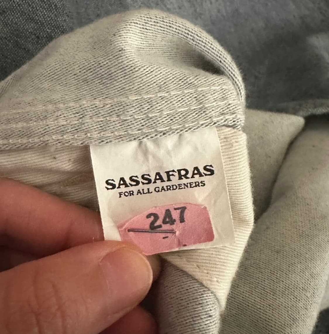 사사프라스 아노락 워크자켓 데님 S 상품이미지8