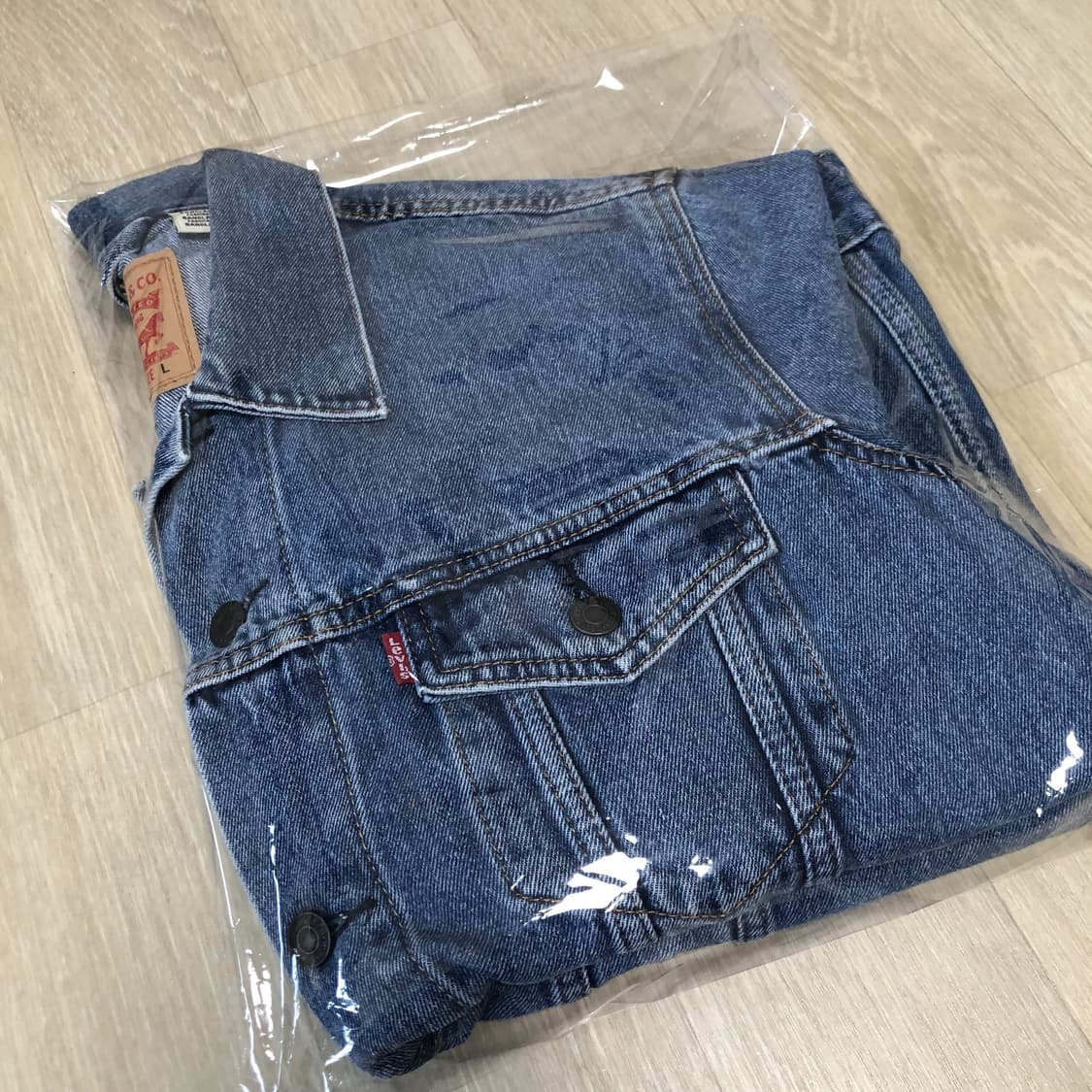 (L) 리바이스 Levi's 72334 연청 데님 자켓 상품이미지10