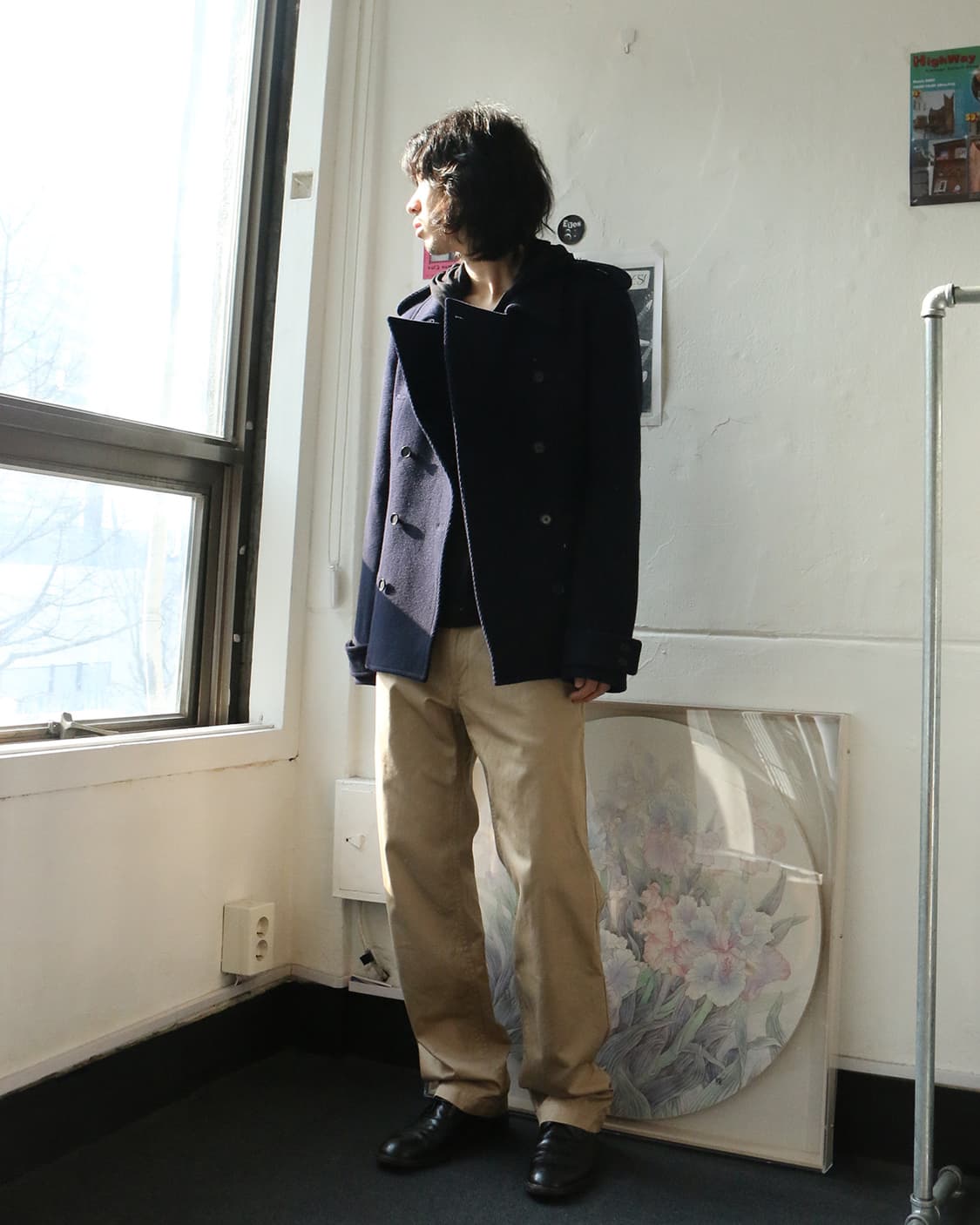 꼼데 가르송 옴므 베이지 트라우저  상품이미지2