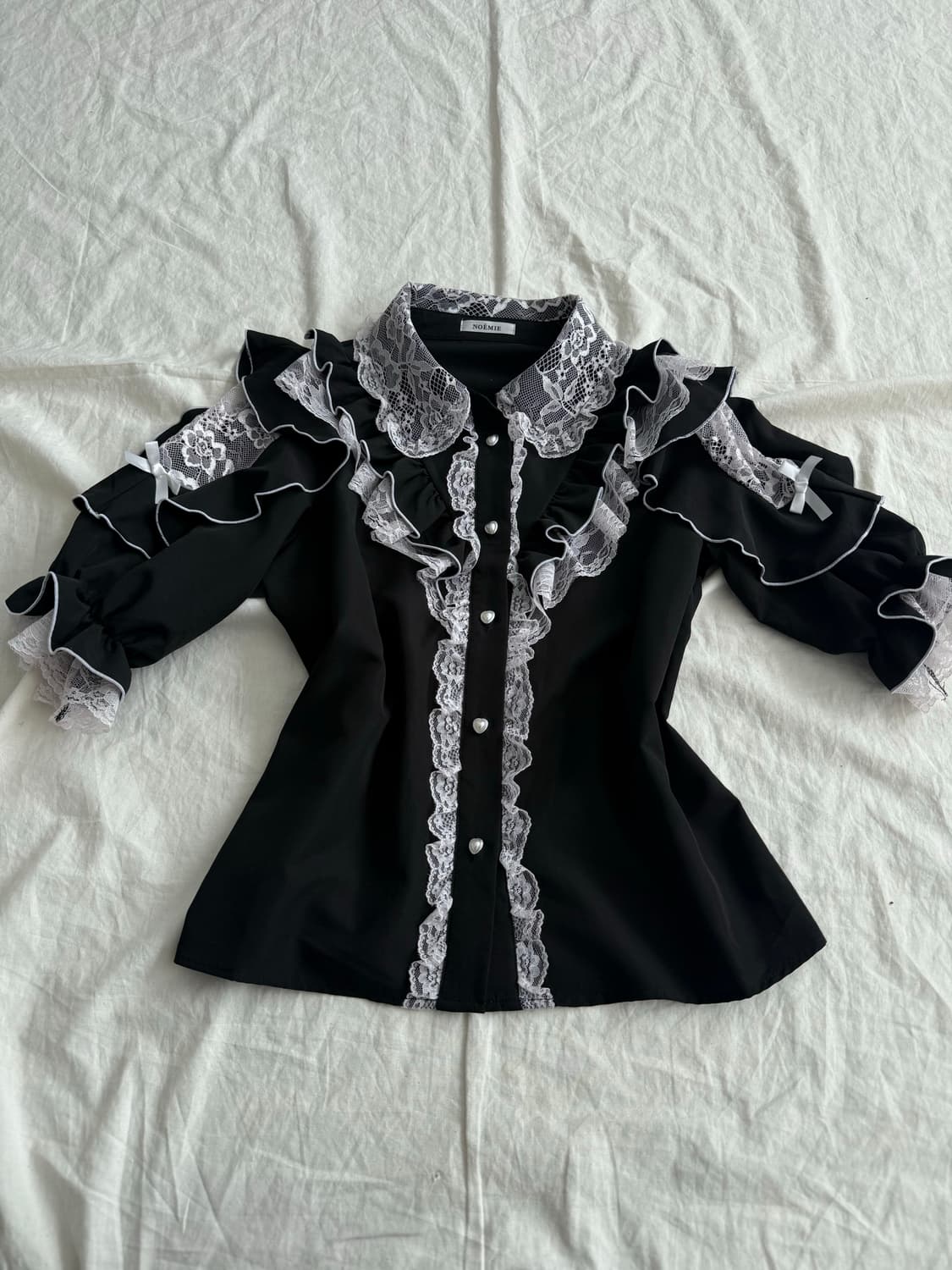 고딕 고스로리 레이스 블라우스 상품이미지1