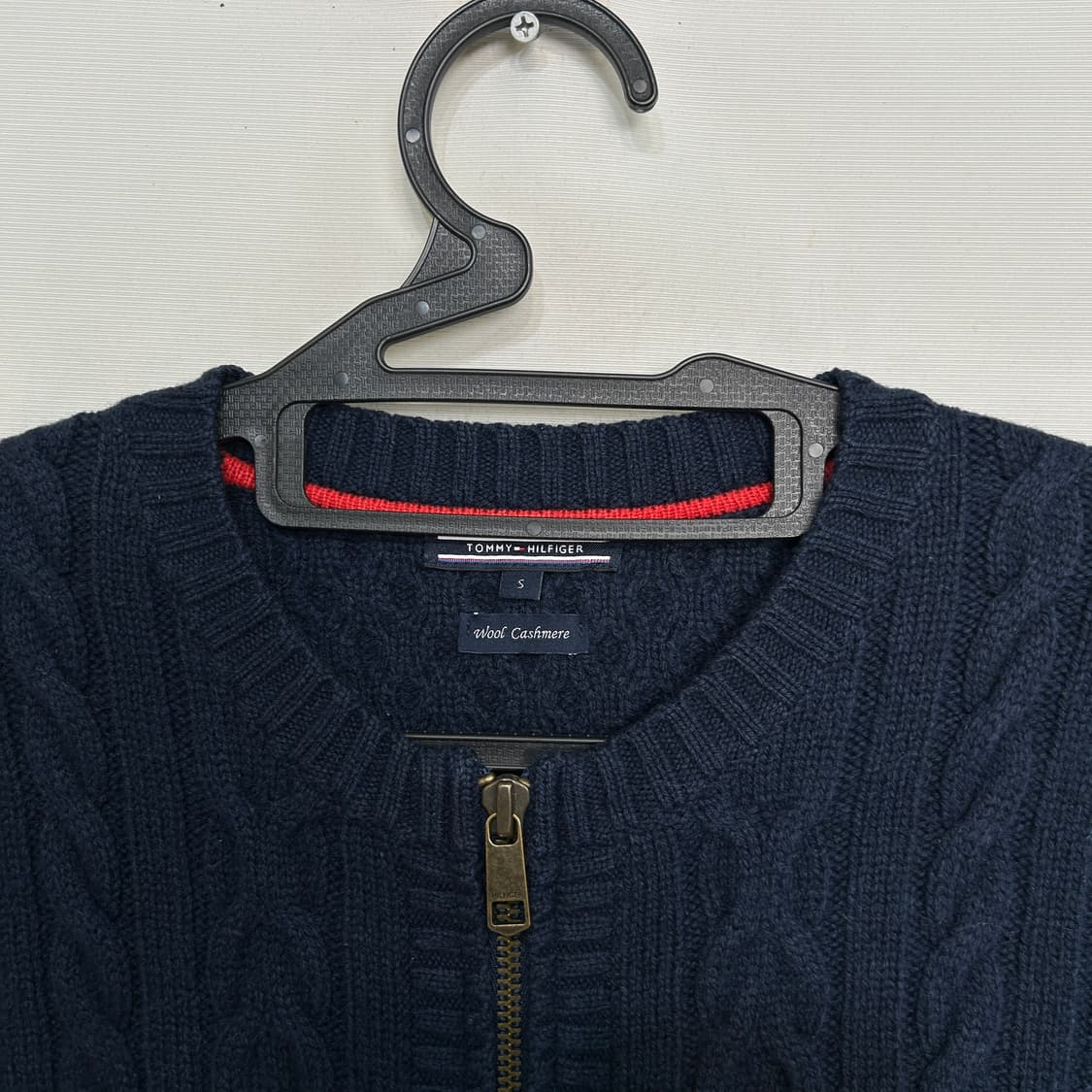 타미힐피거 여성 울 캐시미어 니트 가디건 S 상품이미지2