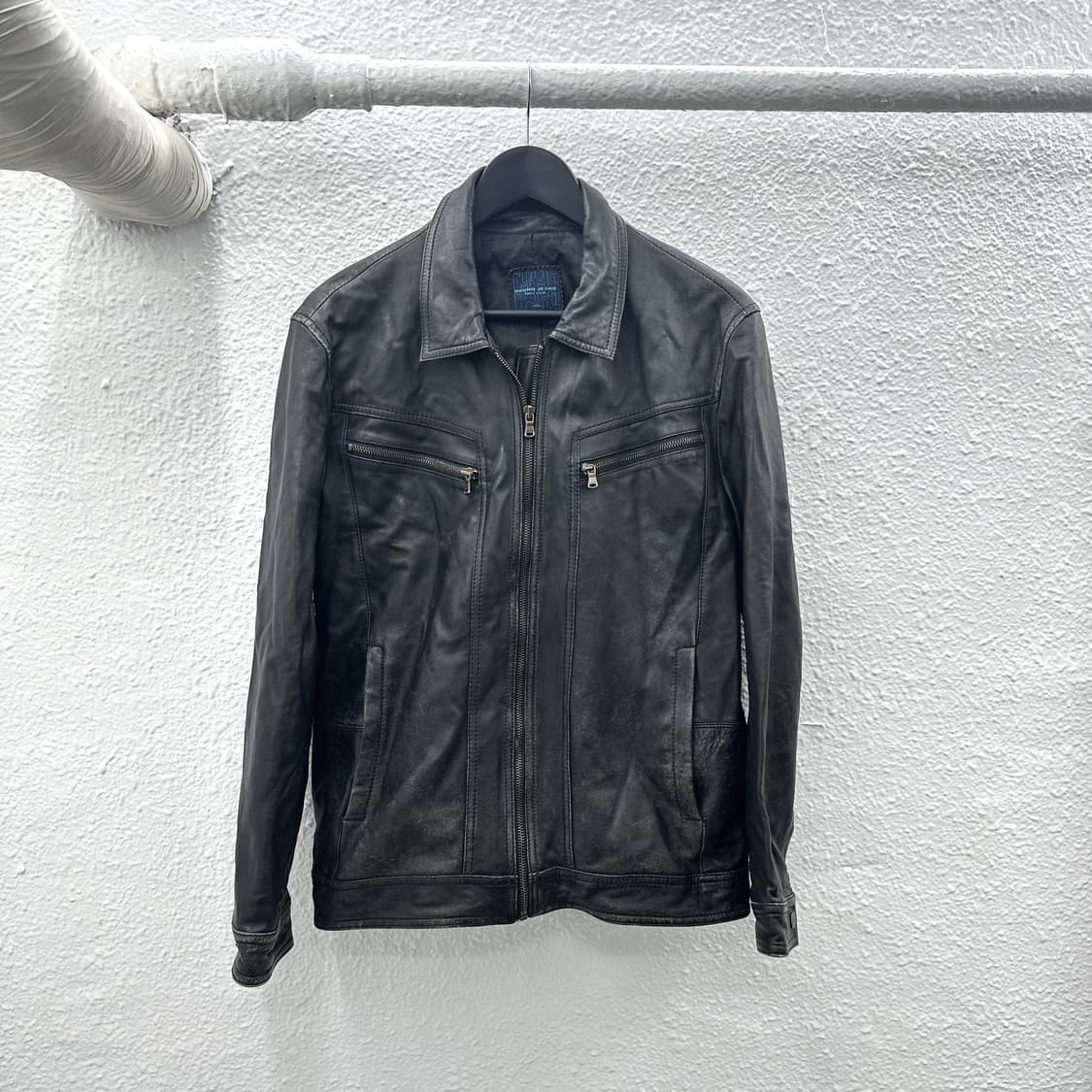 carving rider leather jacket  상품이미지3