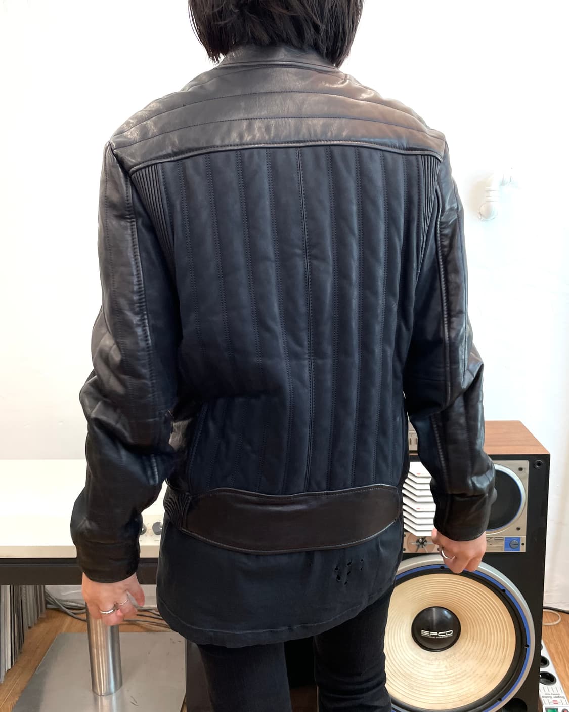 [M] renoma 레노마 레더 자켓 상품이미지1