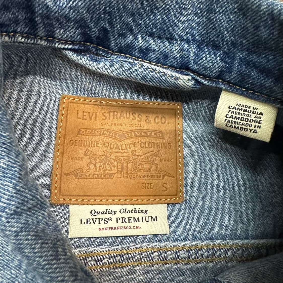 리바이스 트러커 데님 자켓 상품이미지6