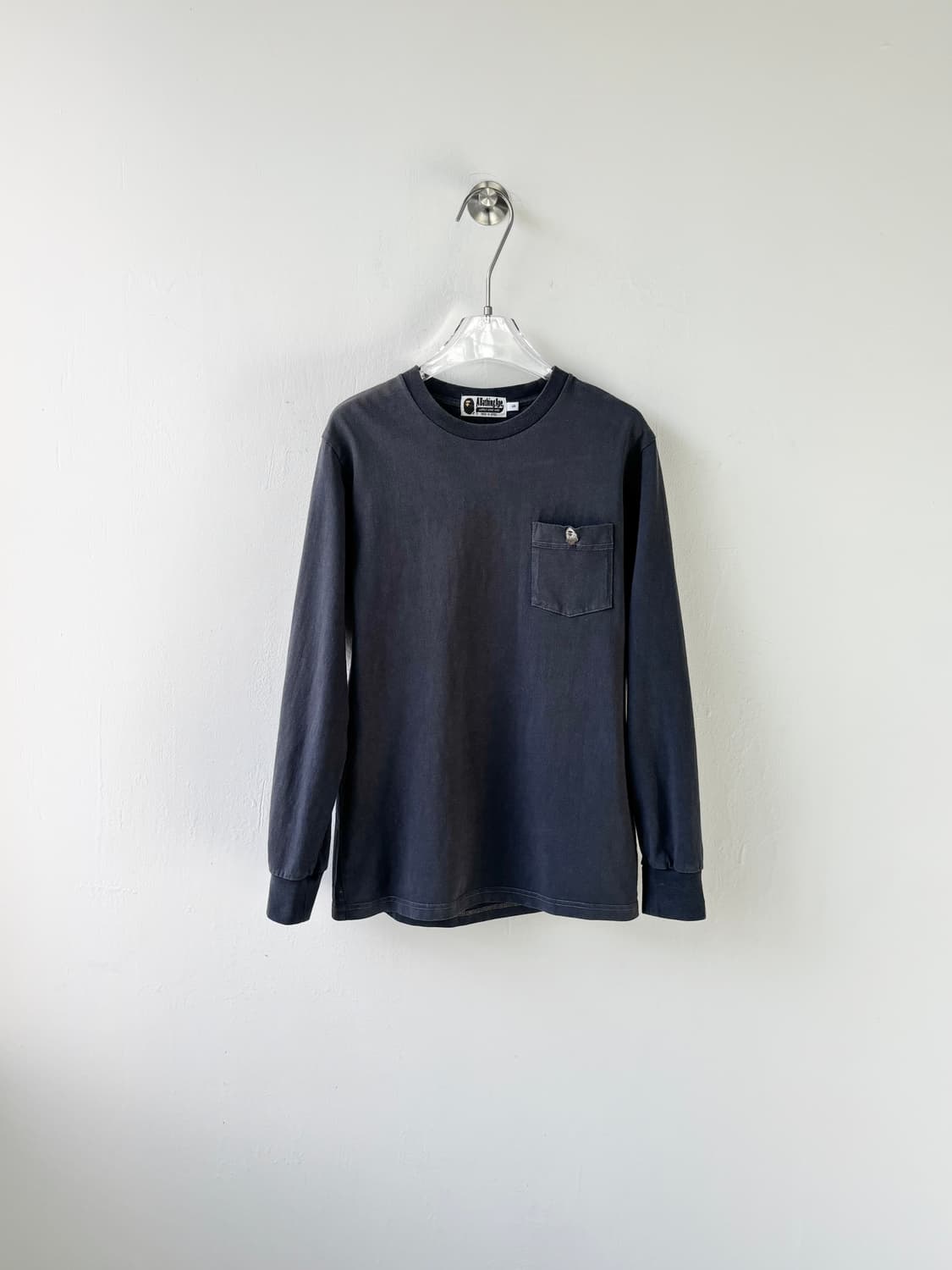 베이프 스몰 로고 롱슬리브 상품이미지3