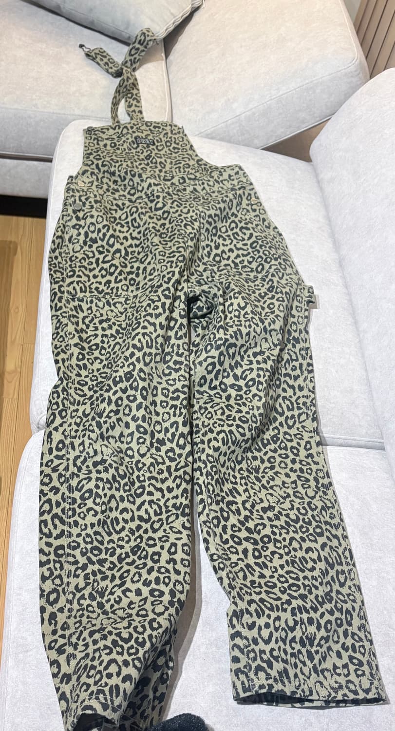 obey 오베이 호피 오버롤 멜빵 상품이미지2