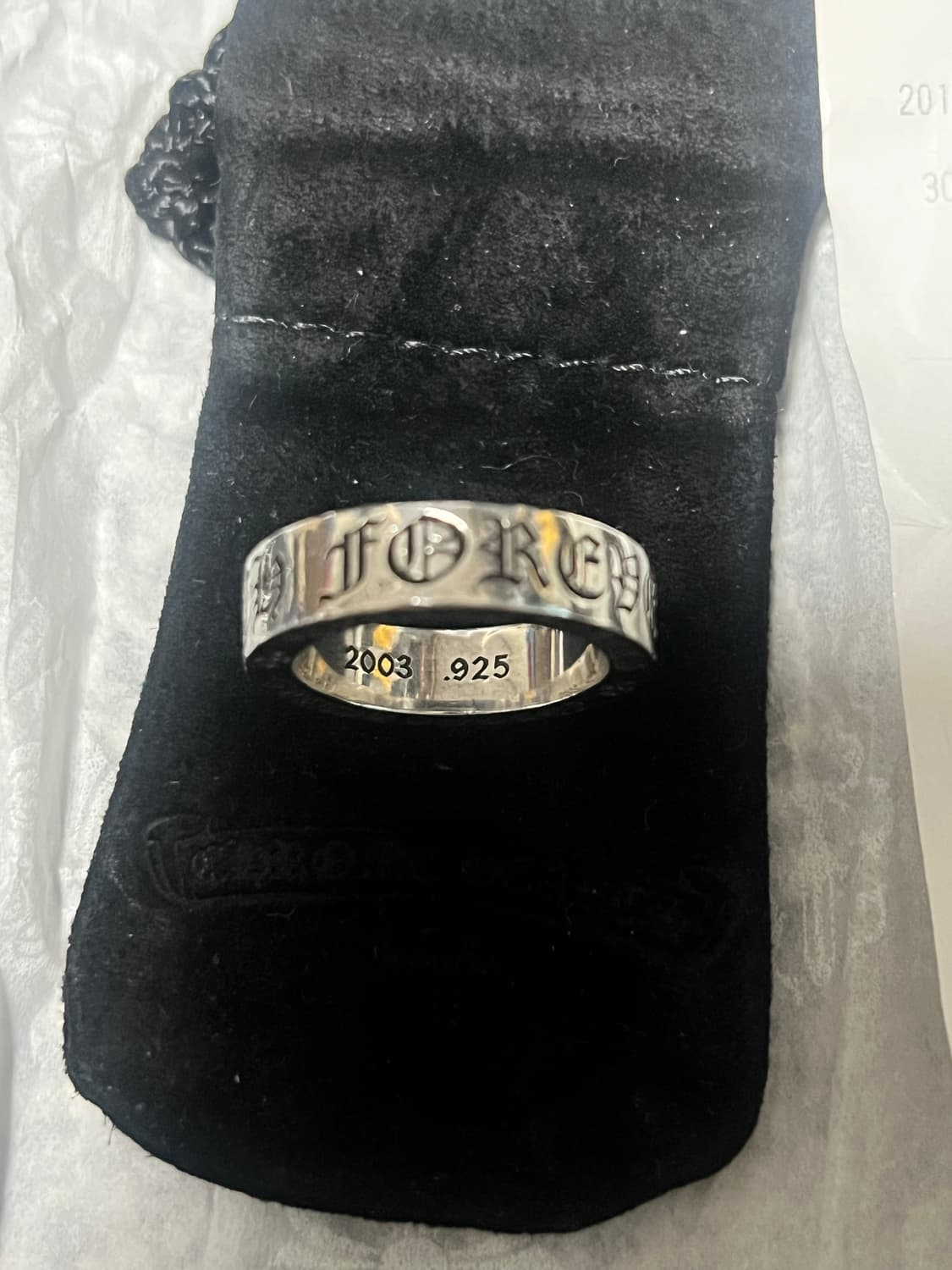 [us8.5] 크롬하츠 포에버링 상품이미지2