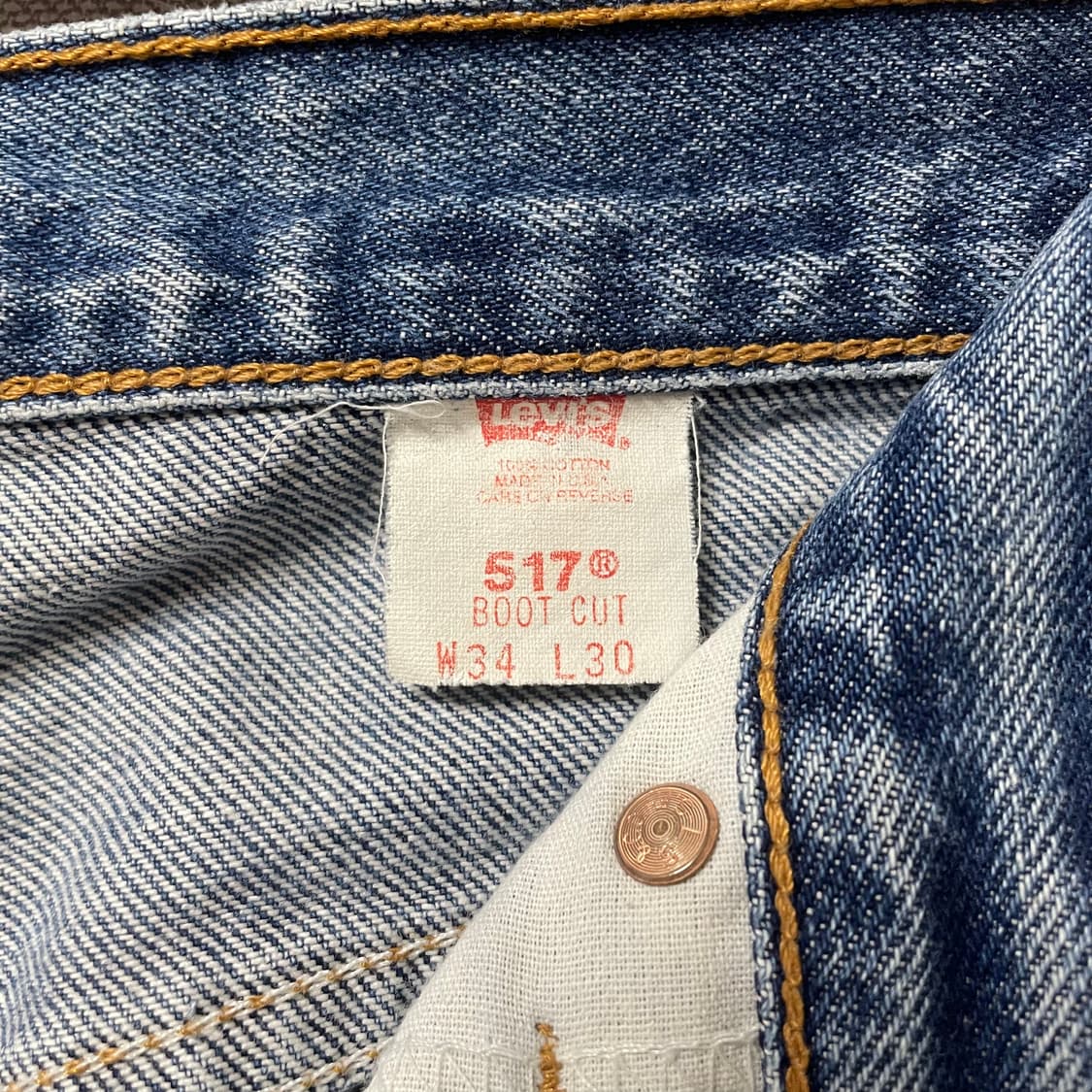34x30 90s made in USA 🇺🇸 Levi's 517 상품이미지6