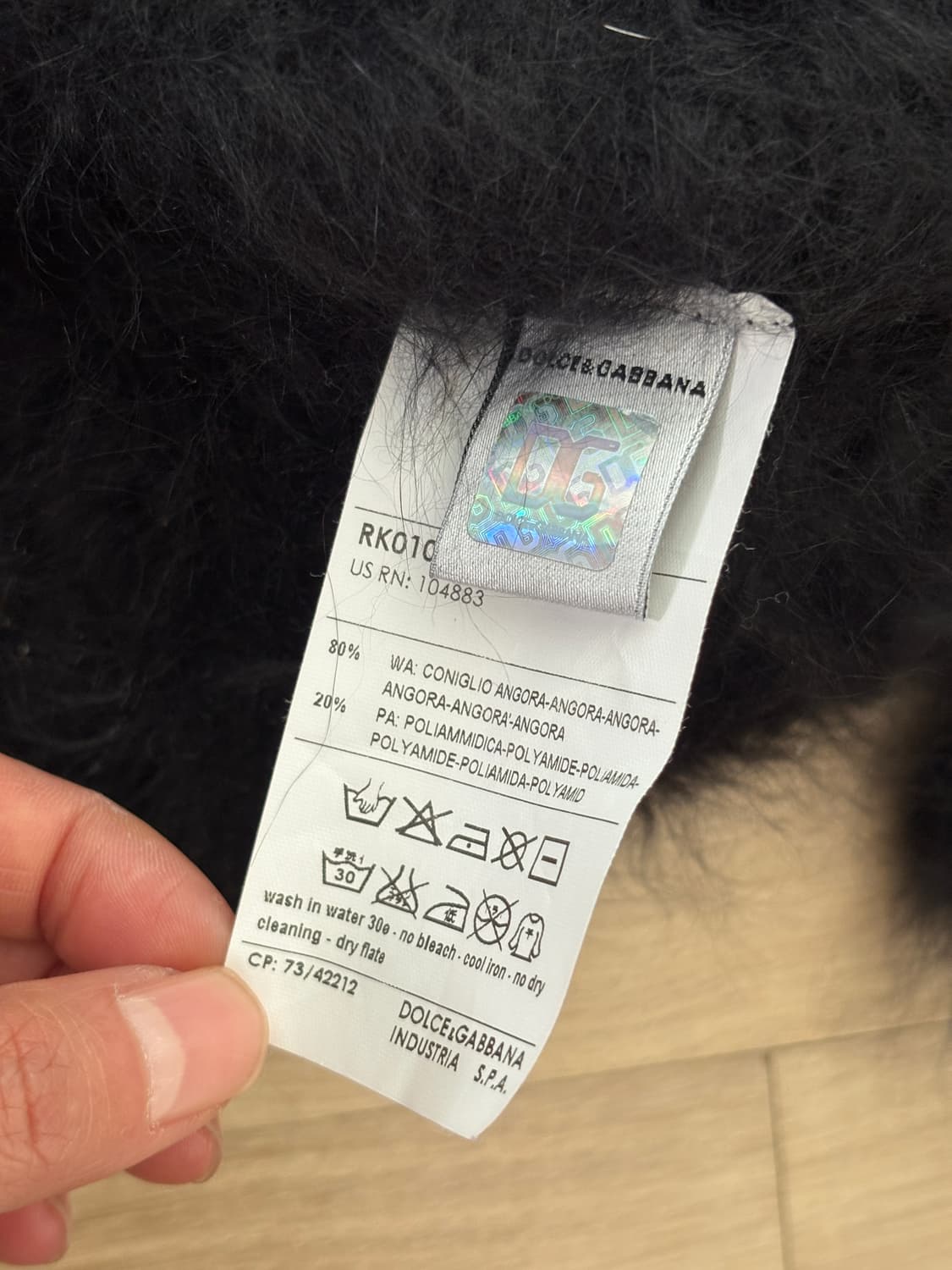 돌체앤가바나 모헤어니트 상품이미지8