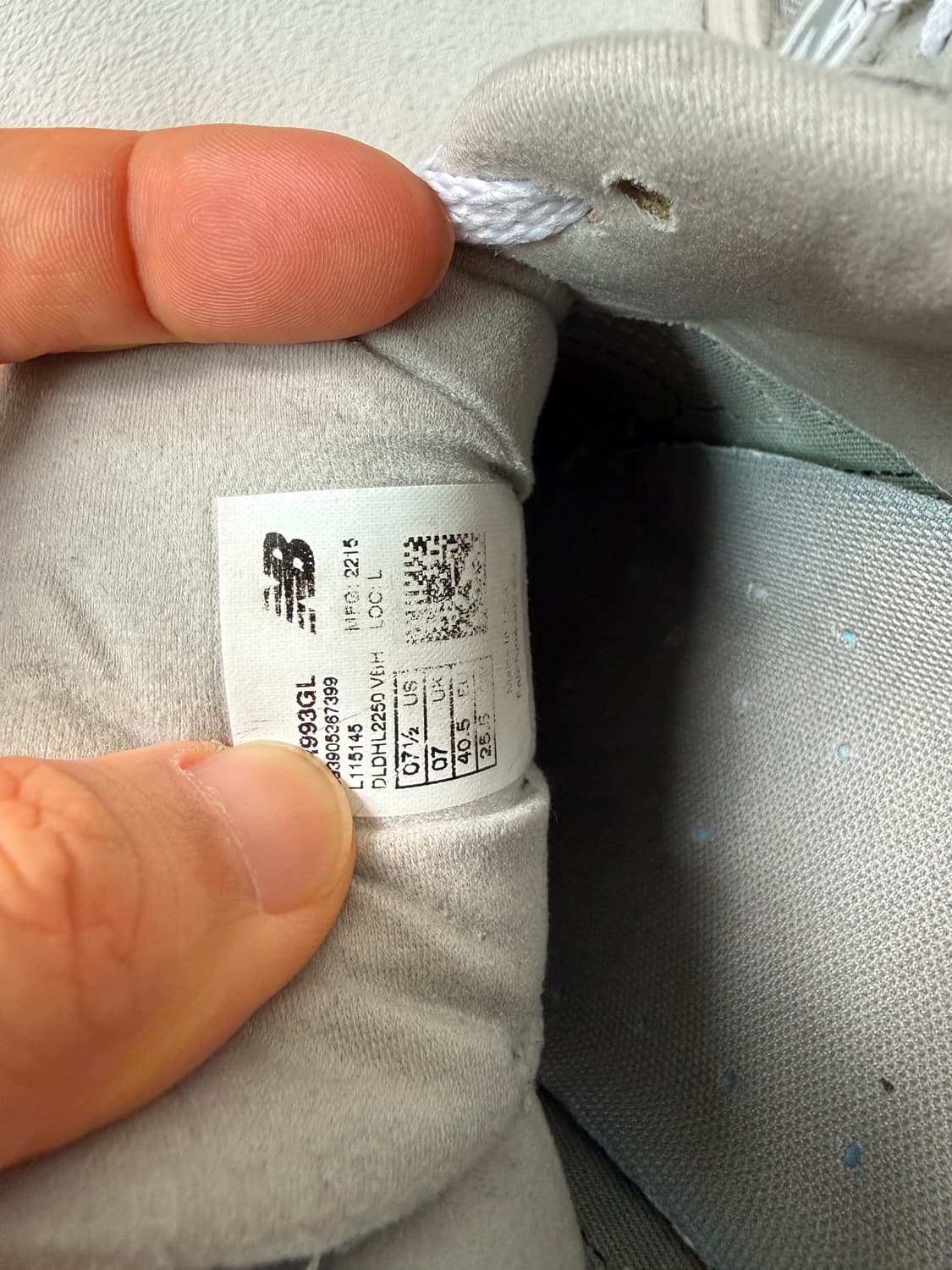 [255]뉴발란스(new balance) 993 그레이(U.S.A) 상품이미지9