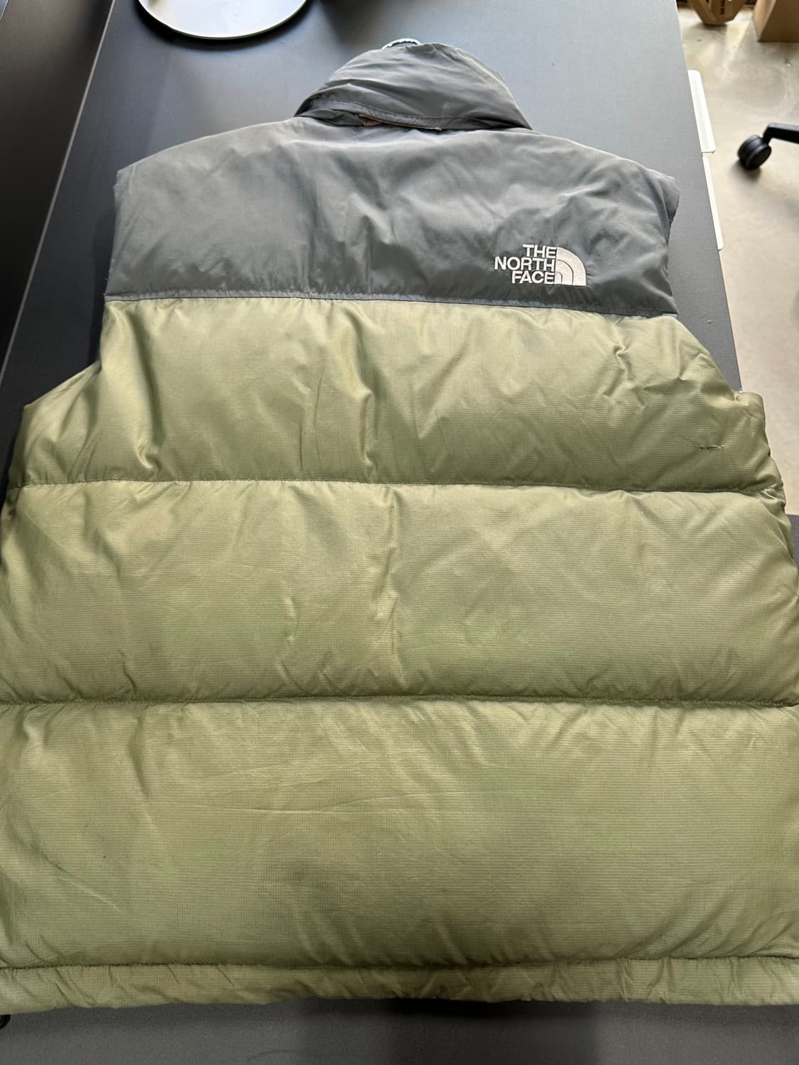 노스페이스 00s OG 말차 눕시700 패딩베스트 상품이미지7