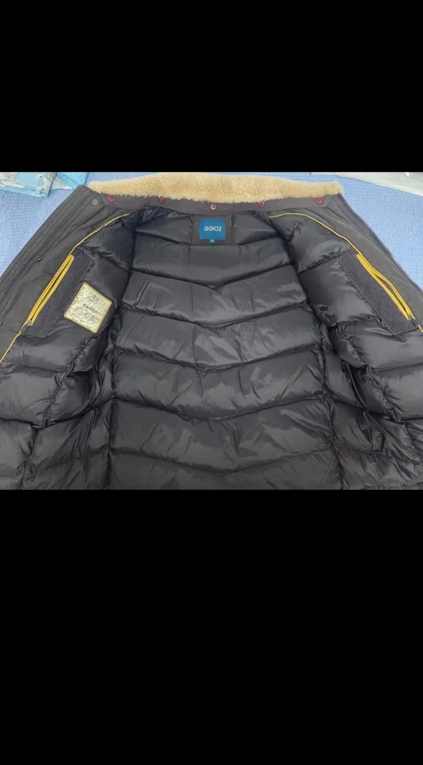 지오투 누볼라 양털카라 덕다운 자켓 패딩 100 상품이미지3