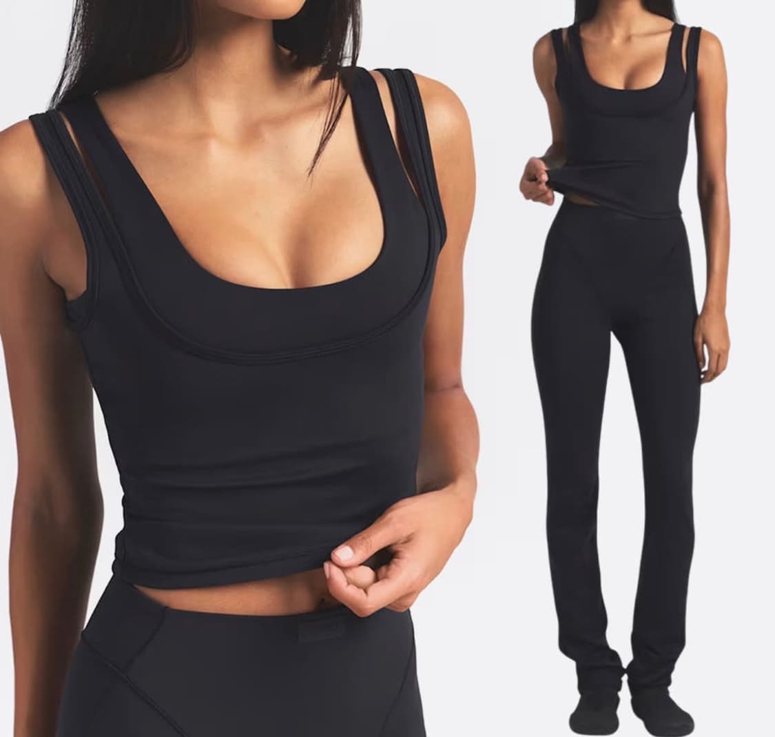 나이키 스킴스 매트 더블스쿱 탑 xs 상품이미지1