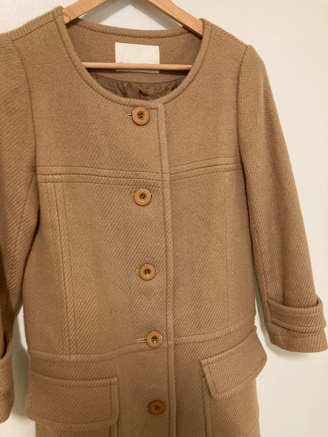 나나미 카라멜 코트 상품이미지6