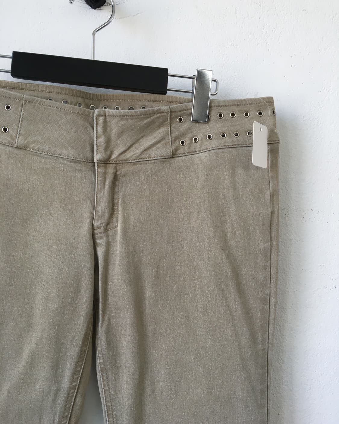 Eyelet point boots cut pants 상품이미지2