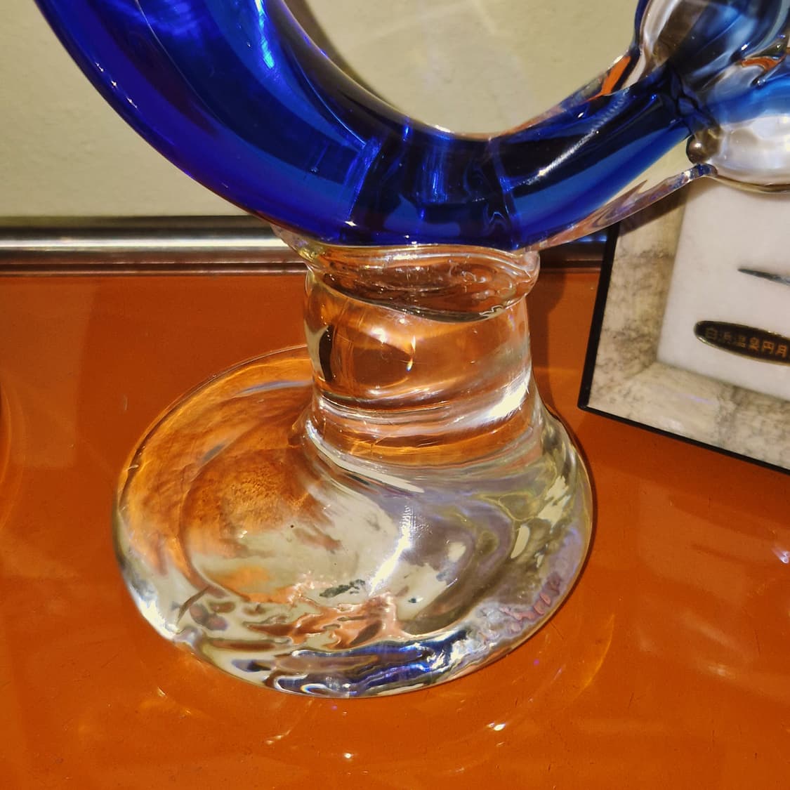 70s 이탈리아 무라노 돌고래 대형 오브제 상품이미지8