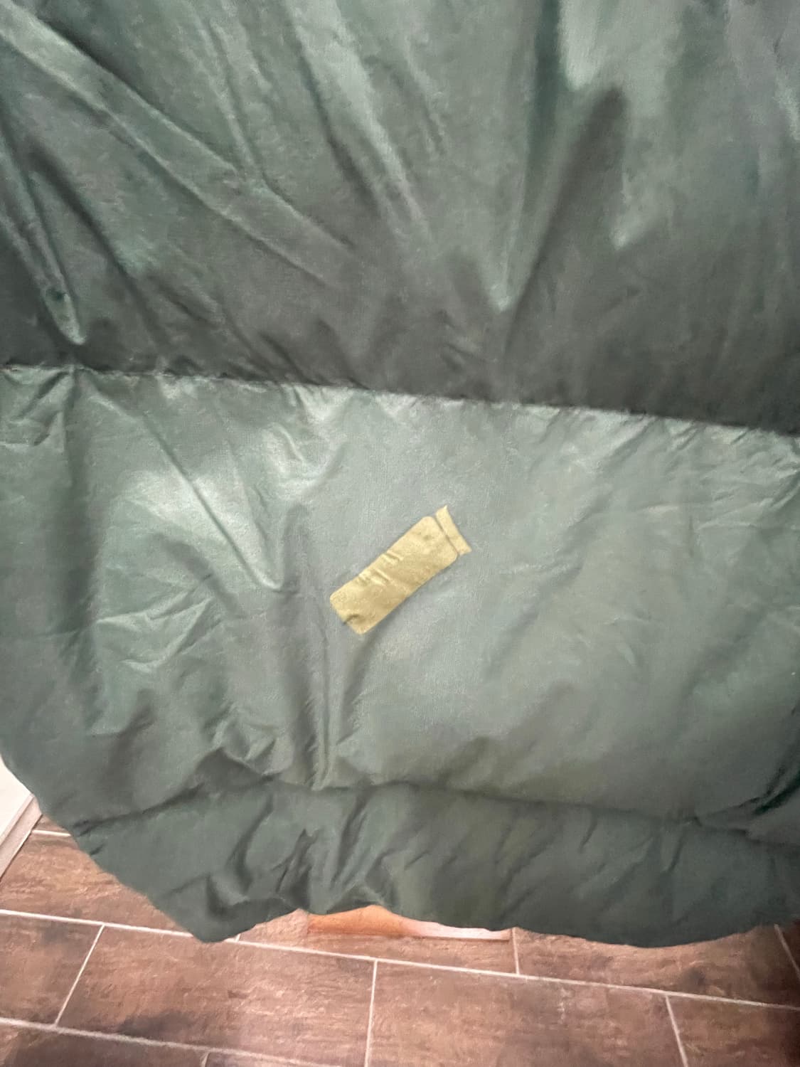 네파 패딩 점퍼 그린/블랙 750필파워 대장급  상품이미지5