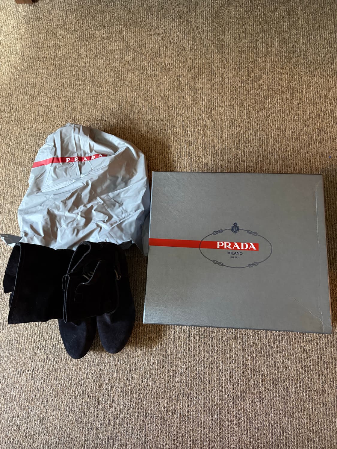 프라다스포츠 웨지힐 부츠 상품이미지2