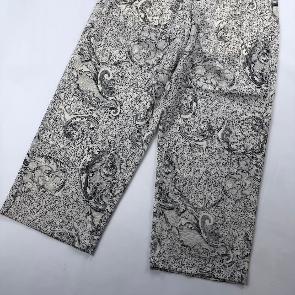 이얼즈어고 페이즐리패턴 울 팬츠 상품이미지3