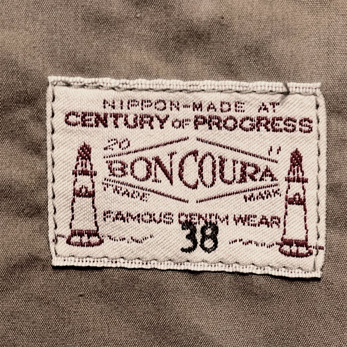 본쿠라 boncoura 코튼 스윙탑 자켓 블루종 상품이미지8