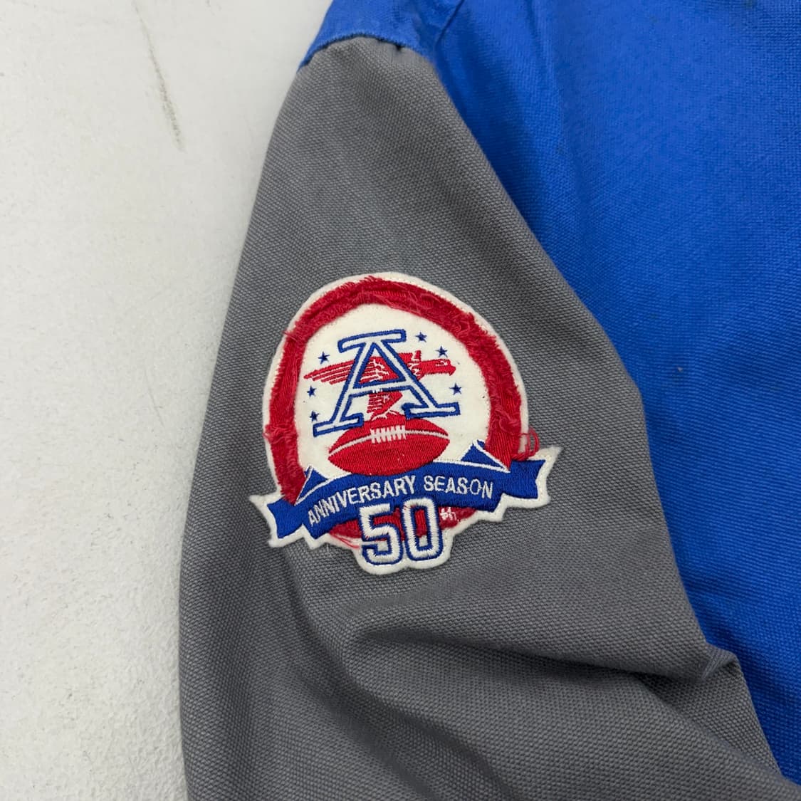 리복 X NFL 90s 버팔로빌스 코튼 바시티 자켓 상품이미지4