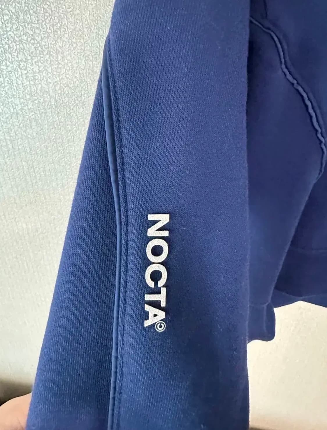 M) 녹타 x 카디널 스탁 에센셜 후드 네이비 - 아시아 상품이미지4
