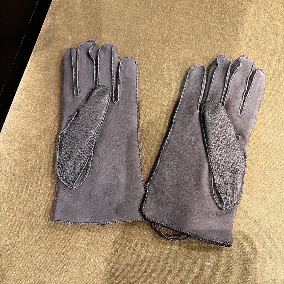 (정품/새상품) 마쫄레니 남성 블랙 사슴가죽 캐시미어 안감 장갑 상품이미지2
