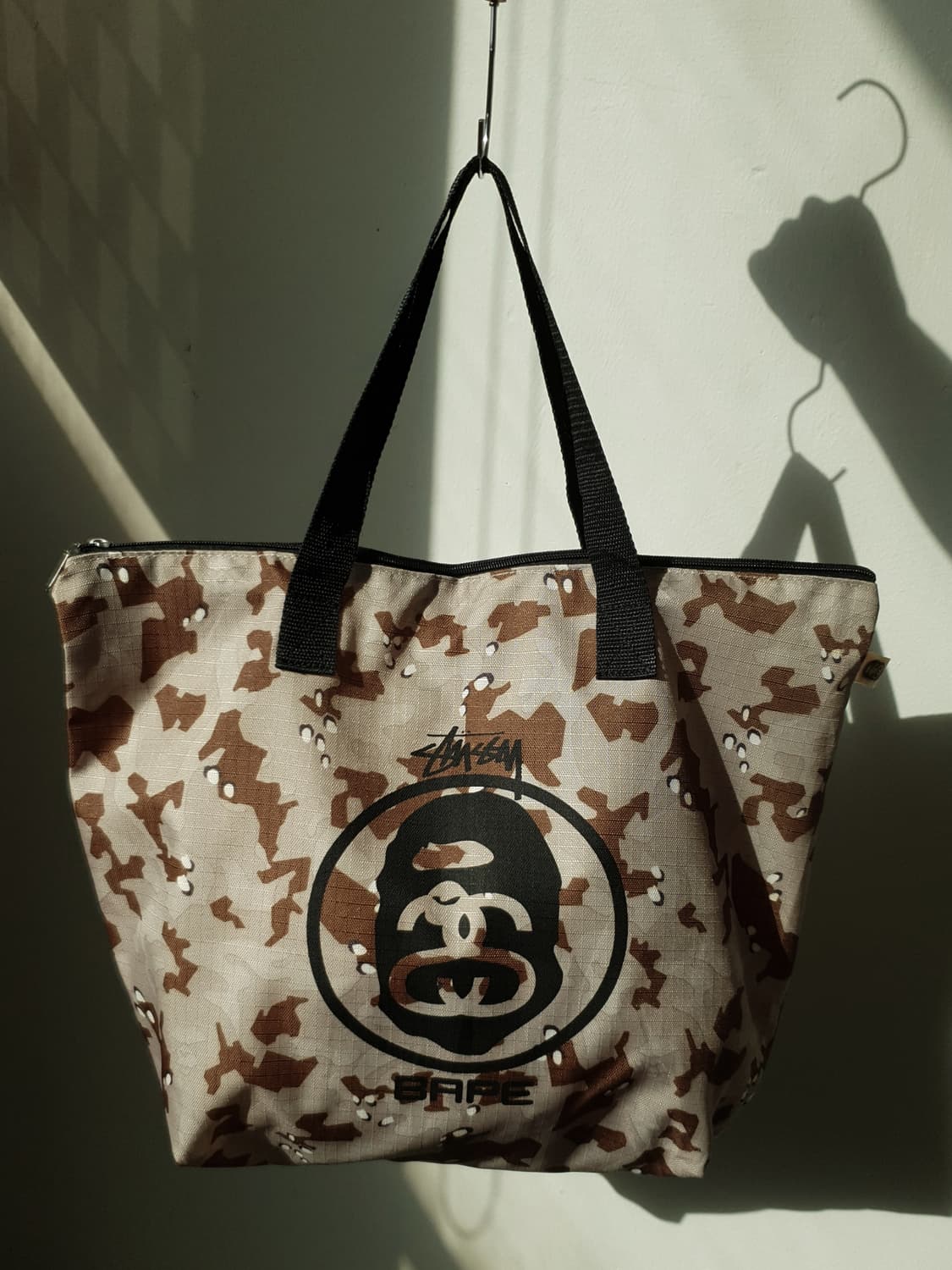 STUSSY x BAPE tote bag 상품이미지2