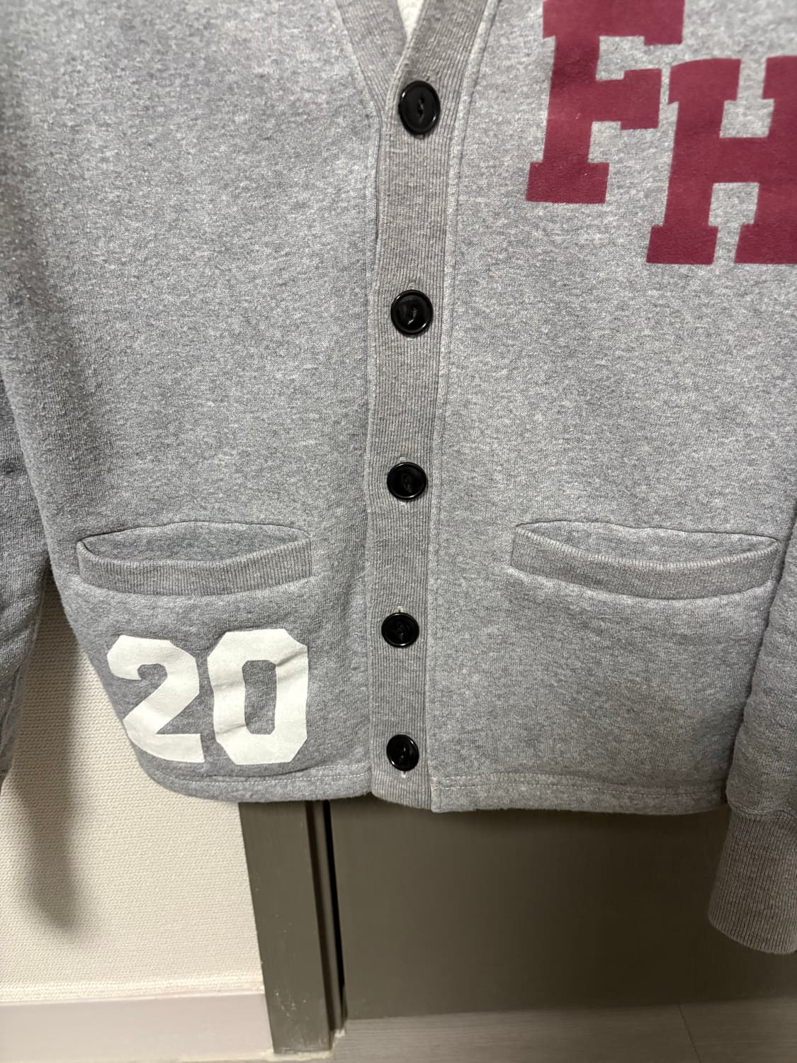 sporty button cardigan 상품이미지5