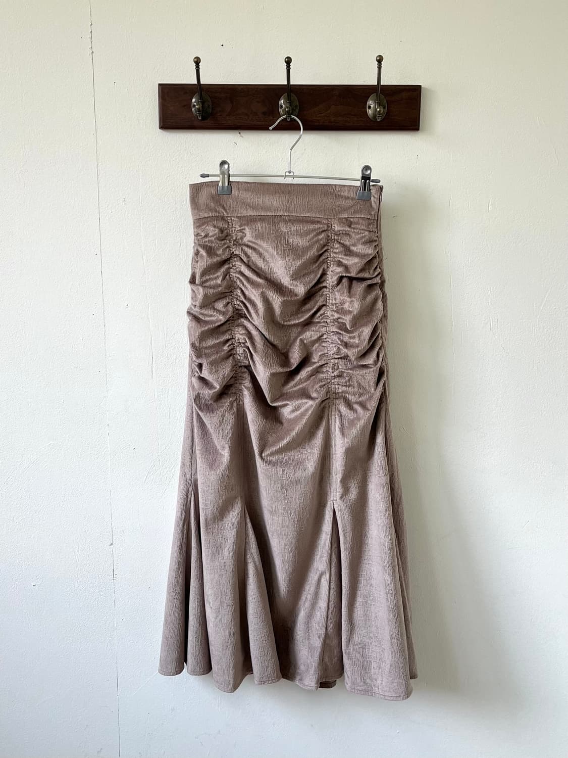 Meiru 셔링 코르셋 롱 스커트 상품이미지1