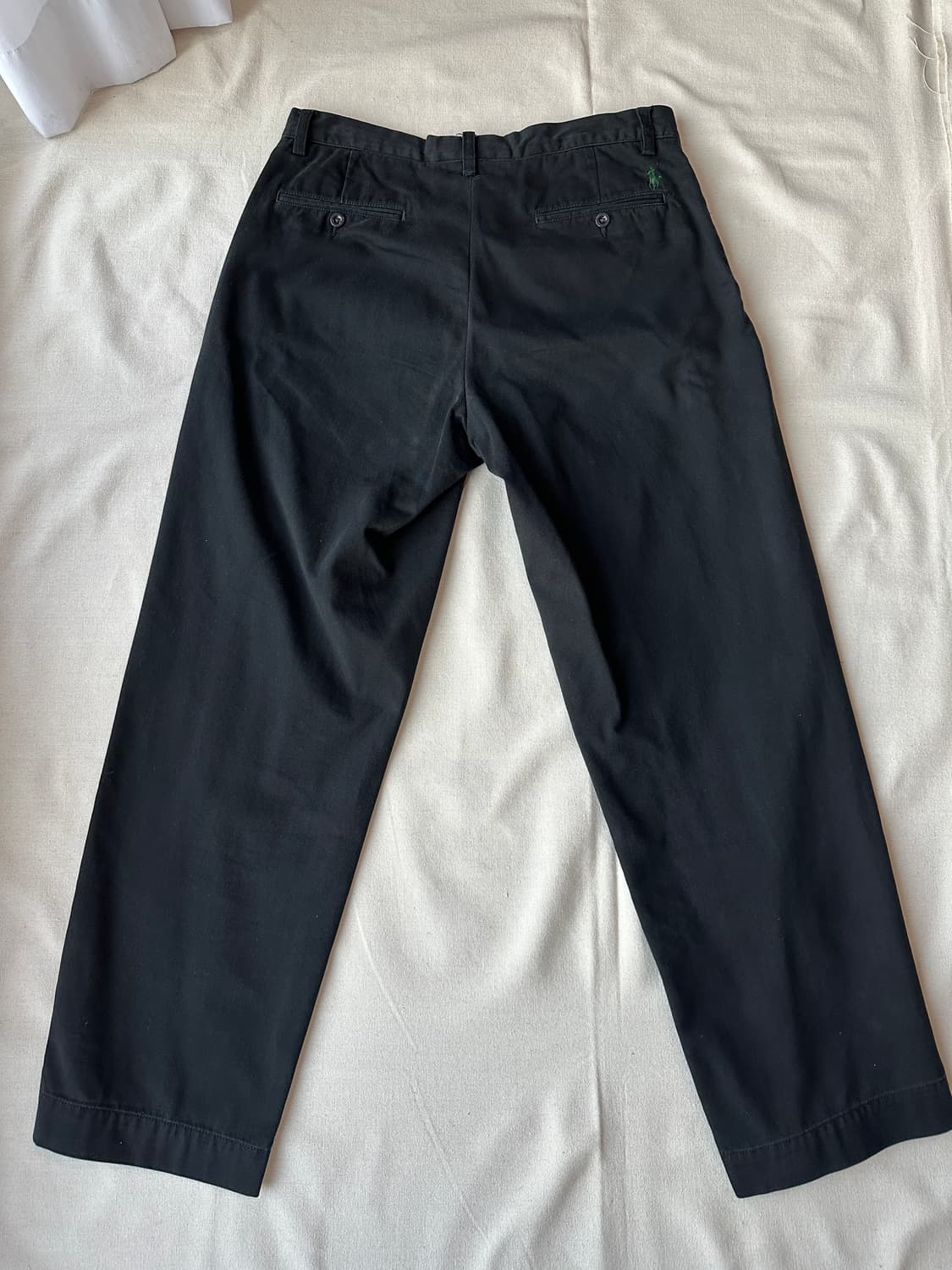 폴로 블랙 치노 팬츠 32x30 상품이미지4