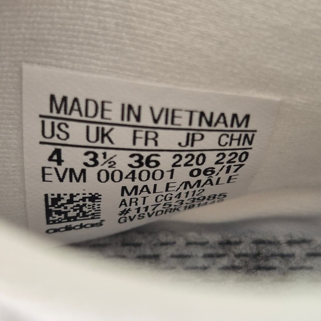 아디다스 스위프트 런 흰색 운동화220 상품이미지7