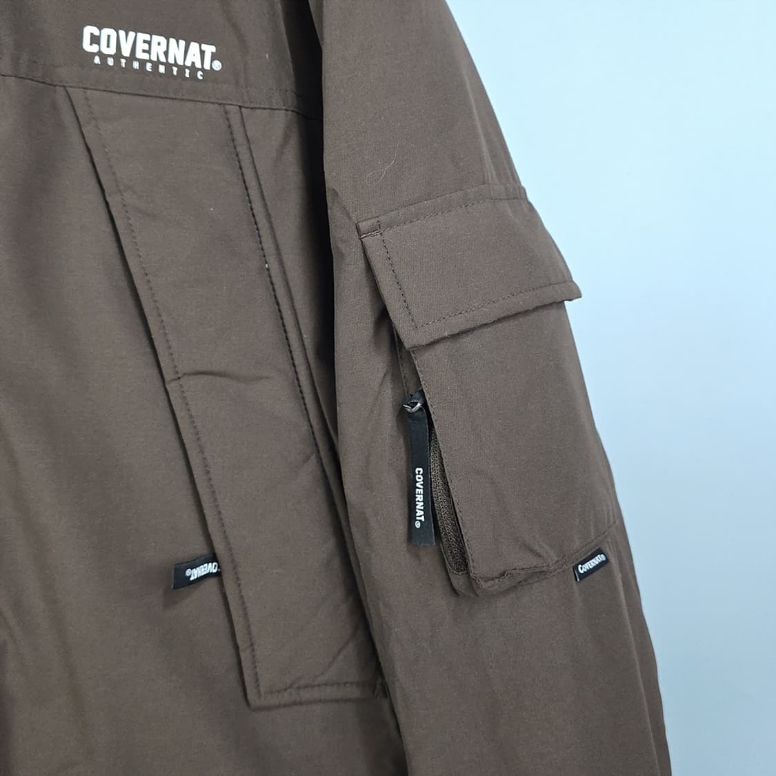 커버낫 덕다운 패딩 브라운 100 상품이미지4